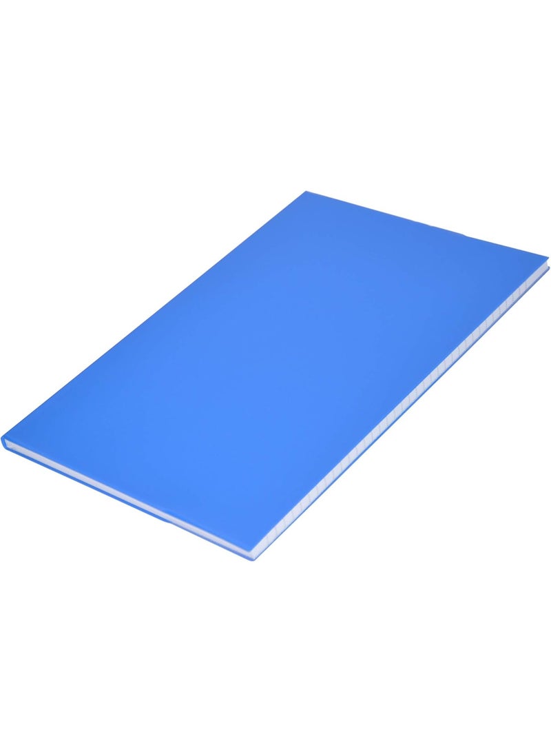 FIS PVC Cover NoteBook, 96 Sheets, 192 pages, Single Line, Blue Colour 5-Piece - FSNBFS2QPVCBL - Image 2